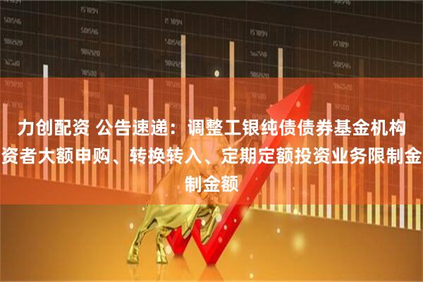 力创配资 公告速递:调整工银纯债债券基金机构投资者大额申购、转换转入、定期定额投资业务限制金额